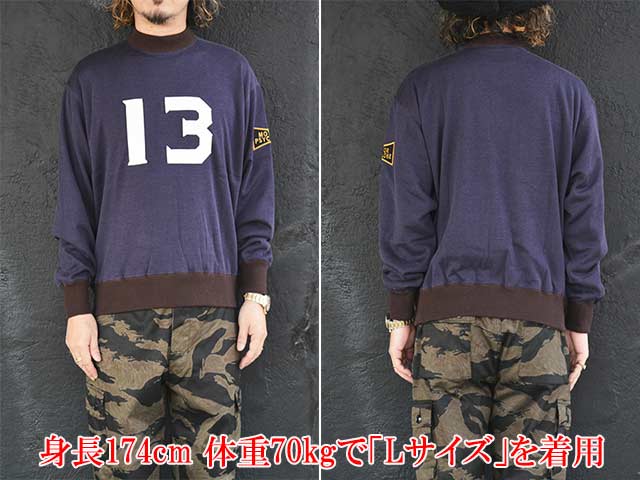 ��FREE WHEELERS/�ե꡼�ۥ����顼����2025FW��COTTON RAYON DOUBLE FACE SWEAT SHIRT��13��/���åȥ�졼�����֥�ե������������åȥ���ġ�13�ɡ�(2534015)