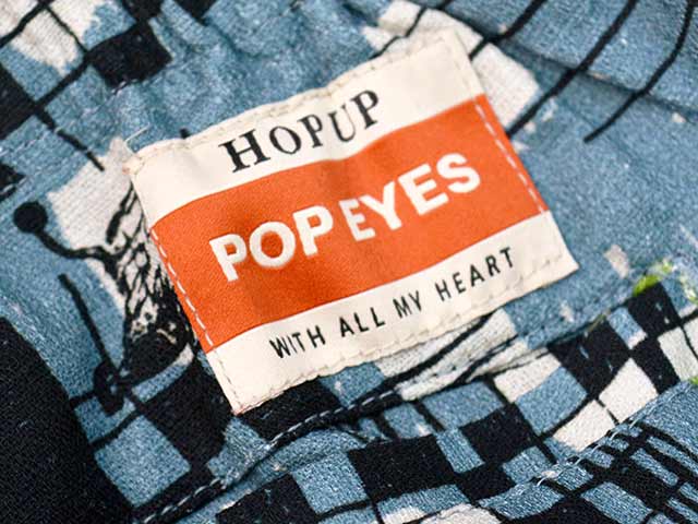��2����POP EYES/�ݥåץ�������2026SS��Checkered Hell Drive Pants/�����å����ɥإ�ɥ饤�֥ѥ�ġ�(26SS-PPE-005)