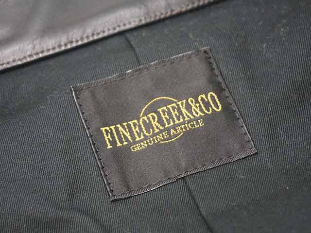 ��2����FINE CREEK&CO/�ե����󥯥꡼������ɥ����ۡ�Single Riders Jacket��Roberts��/���󥰥�饤���������㥱�åȡɥ��С��ġɡ�(ACJK017)��ͽ����/2027ǯ������ͽ���