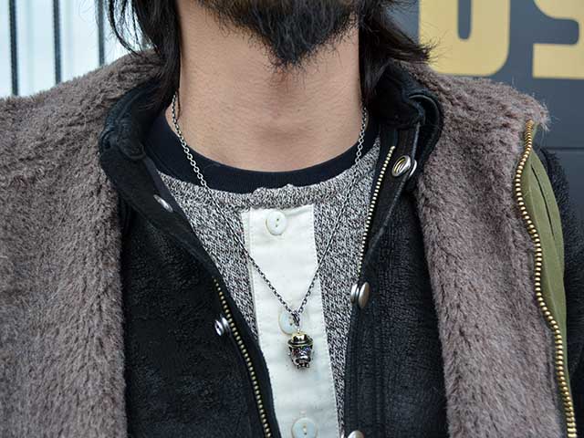 ��Peanuts&Co/�ԡ��ʥåĥ���ѥˡ��ۡ�Bull Dog Pendant Top&Necklace Chain��Colneone��/�֥�ɥå��ڥ����ȥȥå�&�ͥå��쥹��������ɥ���ͥ��ɡ�(Silver925��Brass)