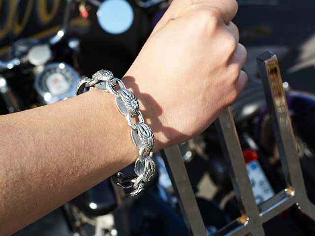 ��SKULL FLIGHT/������ե饤�ȡۡ�SS Chain Bracelet/SS��������֥쥹��åȡ�(Silver950)