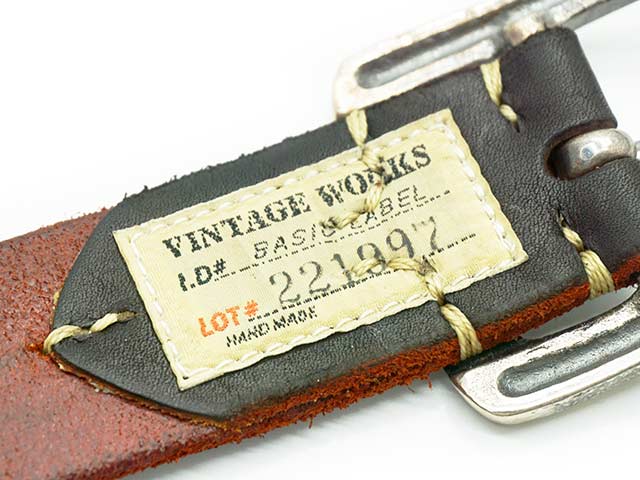 ��Vintage Works/������ơ���������ۡ�Teacore Benz Belt��5536��/��ĥ٥󥺥٥�ȡ�5536�ɡ�(DH5536)