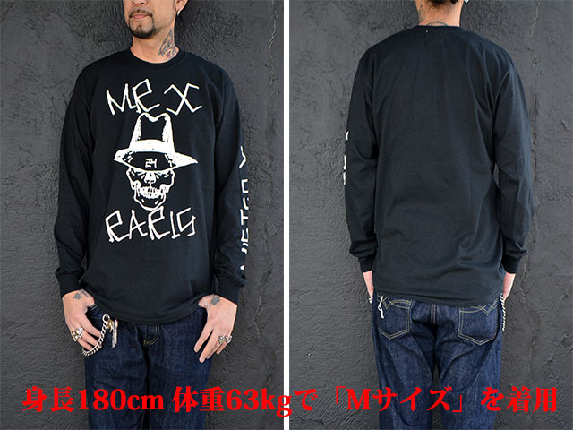 (50% OFF)��2����MISTER X/�ߥ��������å�����2023SS��Crew Neck L/S Tee��Rarities��/���롼�ͥå����󥰥��꡼��Tee�ɥ쥢��ƥ������ɡ�(23SS-MRX-008)(UNCHANGING LOVE/��������󥸥󥰥��/POP EYES/�ݥåץ�����/���ᥫ��/WOLF PACK/����եѥå�)