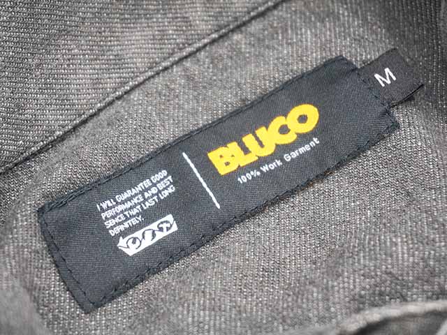 ��3����BLUCO/�֥륳��2024AW��8oz Denim Work Shirts/8oz�ǥ˥�������ġ�(145-11-001)