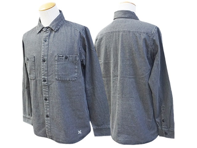 ��3����BLUCO/�֥륳��2024AW��8oz Denim Work Shirts/8oz�ǥ˥�������ġ�(145-11-001)