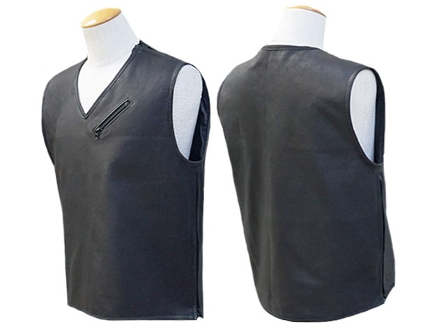 ��MOSSIR by FINE CREEK&CO/�⥷���� �Х� �ե����󥯥꡼������ɥ����ۡ�FIR Cowhide Pullover Vest��Lile��/���ֳ��������ϥ��ɥץ륪���С��٥���"�饤��ɡ�(MOVE001)