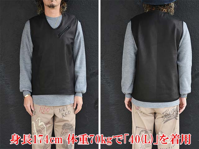 ��MOSSIR by FINE CREEK&CO/�⥷���� �Х� �ե����󥯥꡼������ɥ����ۡ�FIR Cowhide Pullover Vest��Lile��/���ֳ��������ϥ��ɥץ륪���С��٥���"�饤��ɡ�(MOVE001)