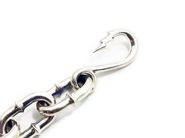 ��HWZN BROSS/�ϥ�����֥����ۡ�Thunder Hook Wallet Chain/��������եå�������åȥ��������(Silver925��Brass)