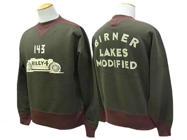 ��FREE WHEELERS/�ե꡼�ۥ����顼����2025FW��ATHLETIC SWEAT SHIRT��BIRNER LAKES MODIFIED��/��������å��������åȥ���ġɥС��ʡ��쥤������ǥ��ե����ɡ�(2534008)