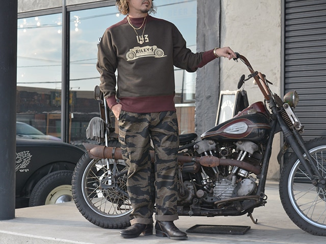 ��FREE WHEELERS/�ե꡼�ۥ����顼����2025FW��ATHLETIC SWEAT SHIRT��BIRNER LAKES MODIFIED��/��������å��������åȥ���ġɥС��ʡ��쥤������ǥ��ե����ɡ�(2534008)