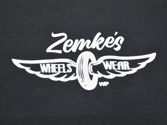 ��2����ZEMKE'S WHEELS WEAR/���ॱ���ۥ����륺�������ۡ�Crew Neck L/S Tee��SPARK PLUG��/���롼�ͥå����󥰥��꡼��Tee�ɥ��ѡ����ץ饰�ɡ�