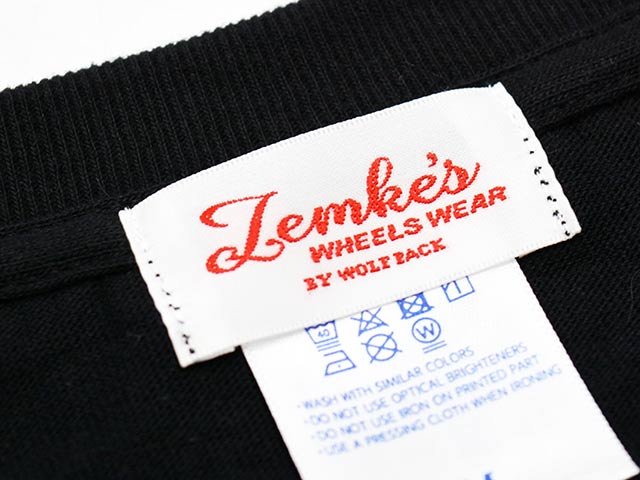 ��2����ZEMKE'S WHEELS WEAR/���ॱ���ۥ����륺�������ۡ�Crew Neck L/S Tee��SPARK PLUG��/���롼�ͥå����󥰥��꡼��Tee�ɥ��ѡ����ץ饰�ɡ�