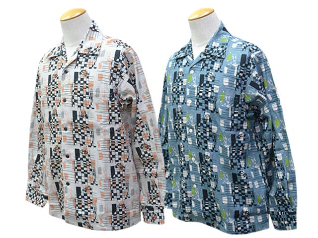 ��2����POP EYES/�ݥåץ�������2026SS��Checkerd Hell Drive L/S Shirt/�����å����ɥإ�ɥ饤�֥��󥰥��꡼�֥���ġ�(26SS-PPE-004)