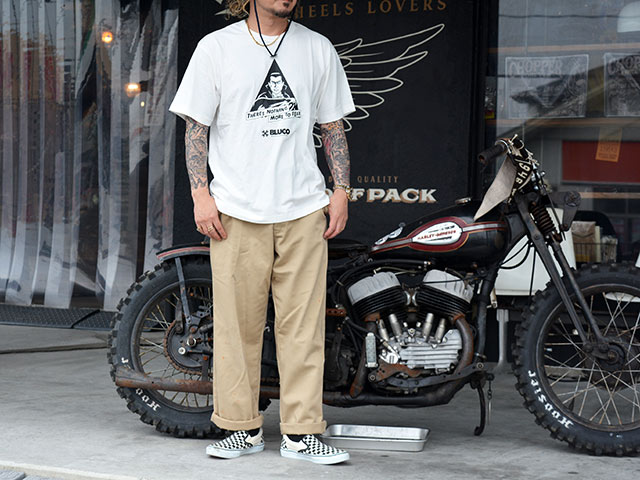 ��2����BLUCO/�֥륳��2026SS��Print Tee��DRACULA��/�ץ���Tee�ɥɥ饭���ɡ�(164-22-052)