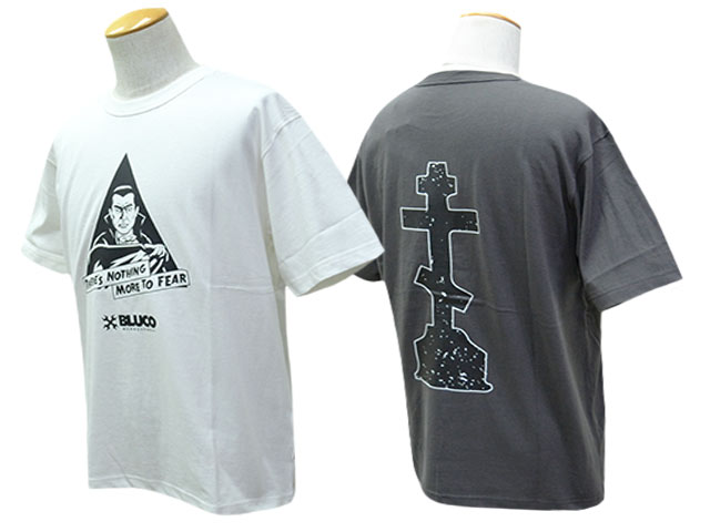 ��2����BLUCO/�֥륳��2026SS��Print Tee��DRACULA��/�ץ���Tee�ɥɥ饭���ɡ�(164-22-052)