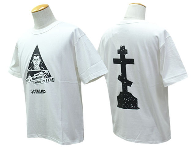 ��2����BLUCO/�֥륳��2026SS��Print Tee��DRACULA��/�ץ���Tee�ɥɥ饭���ɡ�(164-22-052)