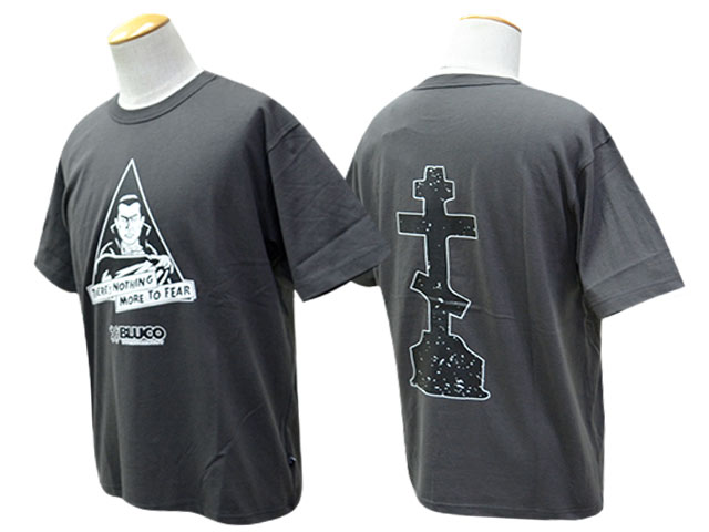 ��2����BLUCO/�֥륳��2026SS��Print Tee��DRACULA��/�ץ���Tee�ɥɥ饭���ɡ�(164-22-052)