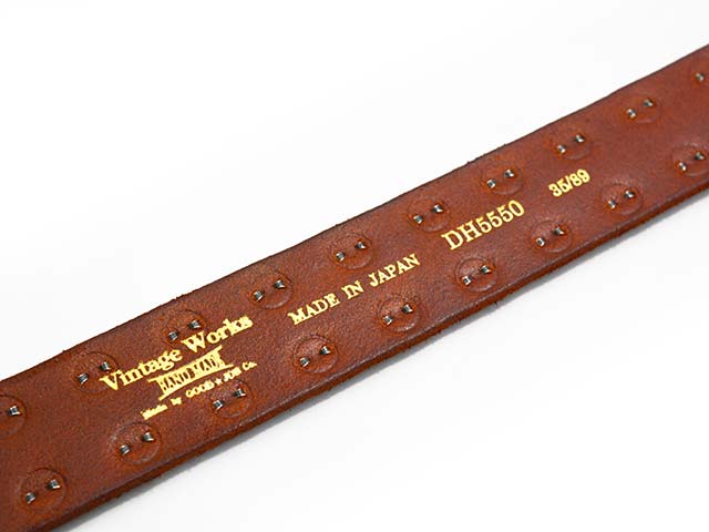 ��Vintage Works/������ơ���������ۡ�Teacore Benz Belt��5550��/��ĥ٥󥺥٥�ȡ�5550�ɡ�(DH5550)