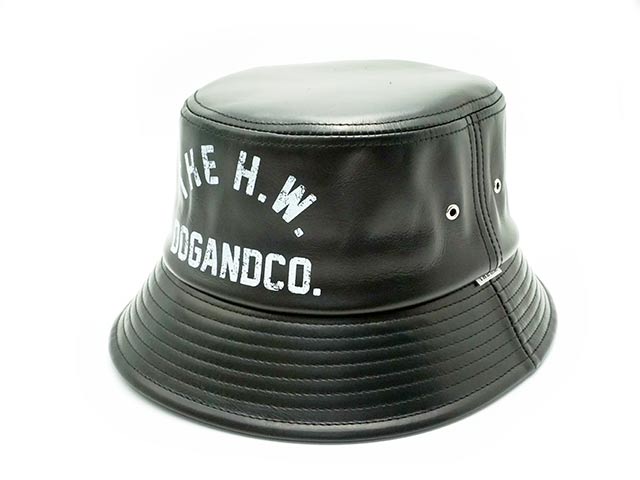 ��THE H.W.DOG&CO./�ɥå�����ɥ�����2023AW��Leather Hat/�쥶���ϥåȡ�(D-00799)(���ᥫ��/�ϡ��졼/�Х�����/�Х���/�ۥåȥ��å�/˹��/���/�ۥåȥ��å�/WOLFPACK/����եѥå�)