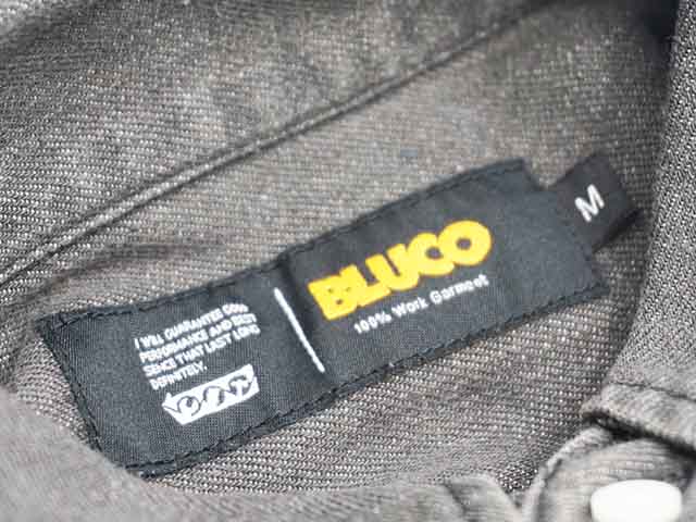 ��3����BLUCO/�֥륳��2024AW��8oz Denim B/D Shirts/8oz�ǥ˥�ܥ�������󥷥�ġ�(145-11-002)