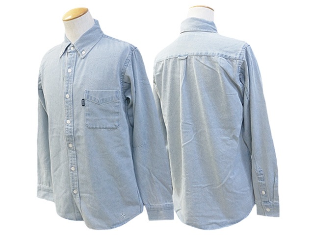��3����BLUCO/�֥륳��2024AW��8oz Denim B/D Shirts/8oz�ǥ˥�ܥ�������󥷥�ġ�(145-11-002)