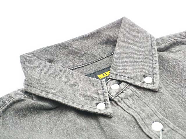 ��3����BLUCO/�֥륳��2024AW��8oz Denim B/D Shirts/8oz�ǥ˥�ܥ�������󥷥�ġ�(145-11-002)