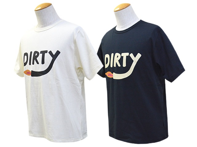 ��2����AT-DIRTY/���åȥ����ƥ�����2026SS��Dirty Fire S/S Tee/�����ƥ����ե��������硼�ȥ��꡼��Tee��