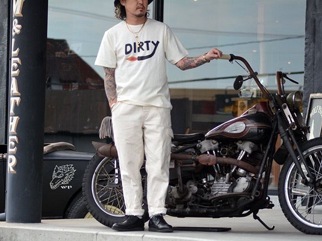 ��2����AT-DIRTY/���åȥ����ƥ�����2026SS��Dirty Fire S/S Tee/�����ƥ����ե��������硼�ȥ��꡼��Tee��
