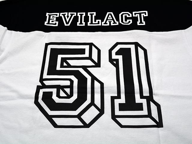 ��2����EVILACT/�����֥륢���ȡ�2025SS��51 Hockey S/S Tee/51�ۥå������硼�ȥ��꡼��Tee��(EA25-ACT1-T08)