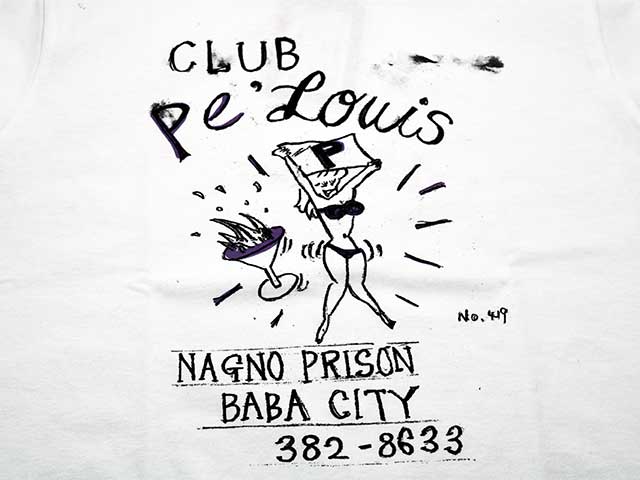 ��POP EYES/�ݥåץ�������2025AW��Prison Art PE'LOIS L/S Tee/�ץꥺ�󥢡���PE'�륤�����󥰥��꡼��Tee��(25AW-PPE-009)