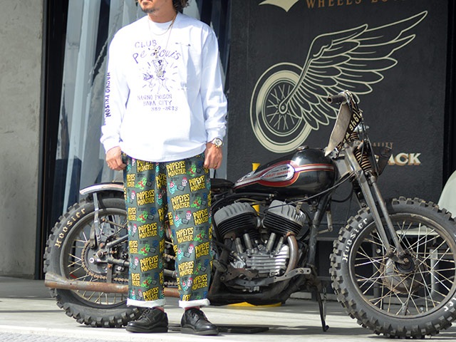 ��POP EYES/�ݥåץ�������2025AW��Prison Art PE'LOIS L/S Tee/�ץꥺ�󥢡���PE'�륤�����󥰥��꡼��Tee��(25AW-PPE-009)