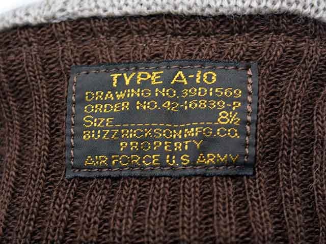 ��2����BUZZ RICKSON'S/�Х��ꥯ���󥺡ۡ�FLYING WINTER Type A-10 GLOVES/�ե饤�󥰥����󥿡�������A-10�������֥���(BR02835)