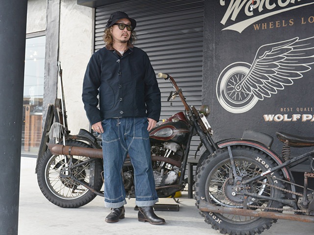 ��MISTER FREEDOM/�ߥ������ե꡼�����2025FW�֡�NAVAL CLOTHING TAILOR�� INDIGO JUNGLE CLOTH N-1H MOD.��(SC15813)