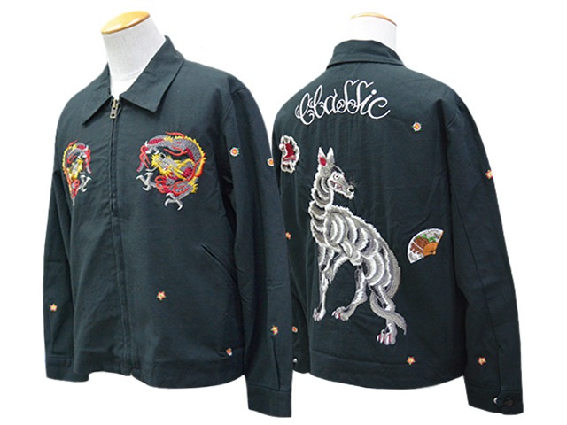 ��FULLCOUNT/�ե륫����ȡۡߡ�HORIDAI/Ħ������2026SS��Classic Tattoo Embroidery Sports Jacket/���饷�å����ȥ�������֥������꡼���ݡ��ĥ��㥱�åȡ�(2025-1)