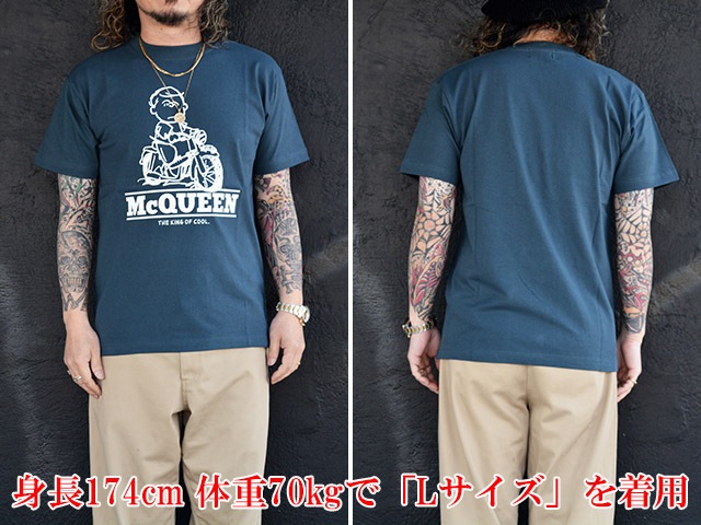 ��3����TONNY/�ȥˡ���2026SS��Homage Graphic S/S Tee��McQUEEN��/���ޡ����奰��ե��å����硼�ȥ��꡼��Tee�ɥޥå�������ɡ�(FRP-0016)