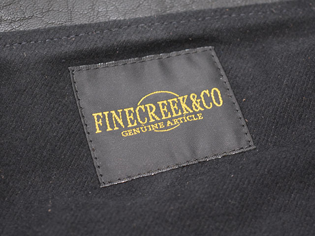 ��2����FINE CREEK&CO/�ե����󥯥꡼������ɥ����ۡ�D Pocket Double Riders Jacket��Harris Goat��/D�ݥ��åȥ��֥�饤���������㥱�åȡɥϥꥹ�����ȡɡ�(ACJK071)