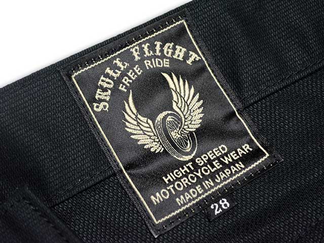 SKULL FLIGHT/SS PANTS/パンツ/W31/レザーポケット SKULL FLIGHT スカルフライト SS PANTSType2 キルティング