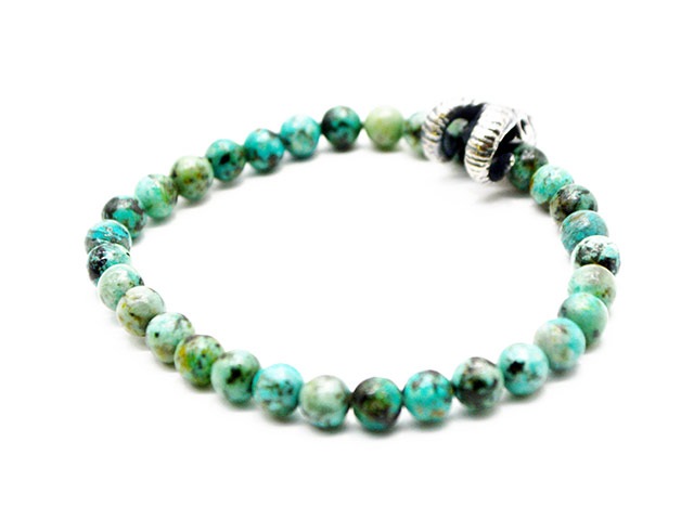 マッドカルト　レザースカルブレスレット MAD CULT/マッドカルト】「GYUGA Leather Bracelet/ギュガレザー