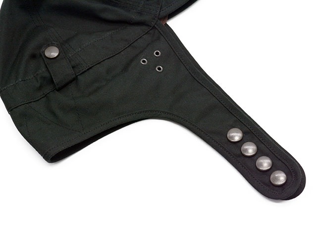 ��BLACK SIGN/�֥�å��������2024AW��Paraffin Weather Aviator Cap/�ѥ�ե��󥦥�����������������������åס�(BSFC-22902B)