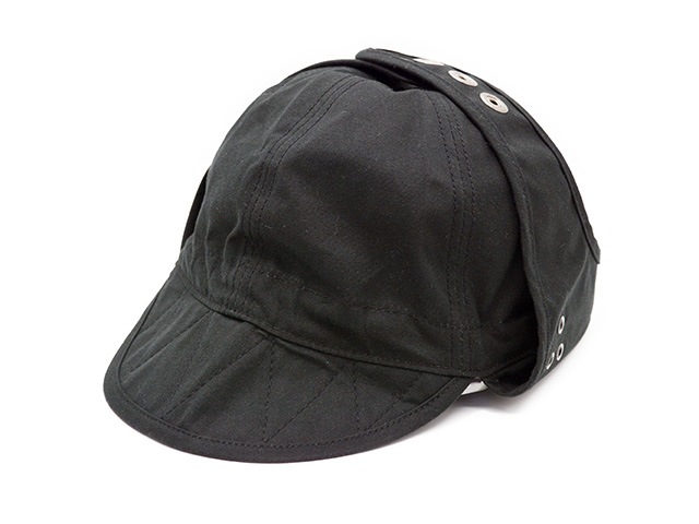 ��BLACK SIGN/�֥�å��������2024AW��Paraffin Weather Aviator Cap/�ѥ�ե��󥦥�����������������������åס�(BSFC-22902B)