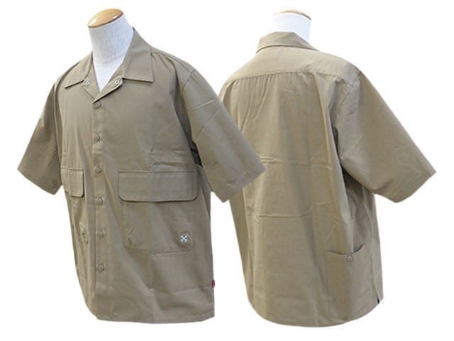 (50% OFF)��4����BLUCO/�֥륳��2024SS��Big Pocket S/S Work Shirts/�ӥå��ݥ��åȥ��硼�ȥ��꡼�֥������ġ�(143-21-002)
