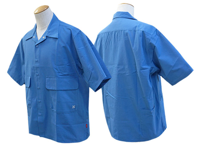 (50% OFF)��4����BLUCO/�֥륳��2024SS��Big Pocket S/S Work Shirts/�ӥå��ݥ��åȥ��硼�ȥ��꡼�֥������ġ�(143-21-002)
