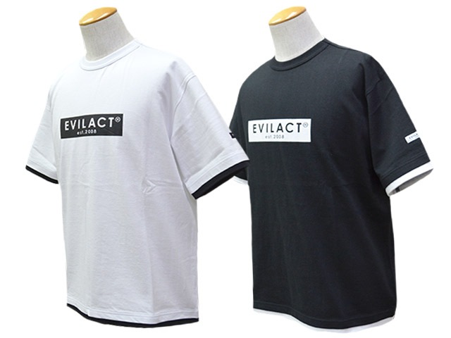 ��2����EVILACT/�����֥륢���ȡ�2025SS��Layerd S/S Tee/�쥤�䡼�ɥ��硼�ȥ��꡼��Tee��(EA25-ACT1-T07)