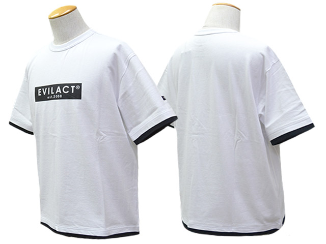 ��2����EVILACT/�����֥륢���ȡ�2025SS��Layerd S/S Tee/�쥤�䡼�ɥ��硼�ȥ��꡼��Tee��(EA25-ACT1-T07)