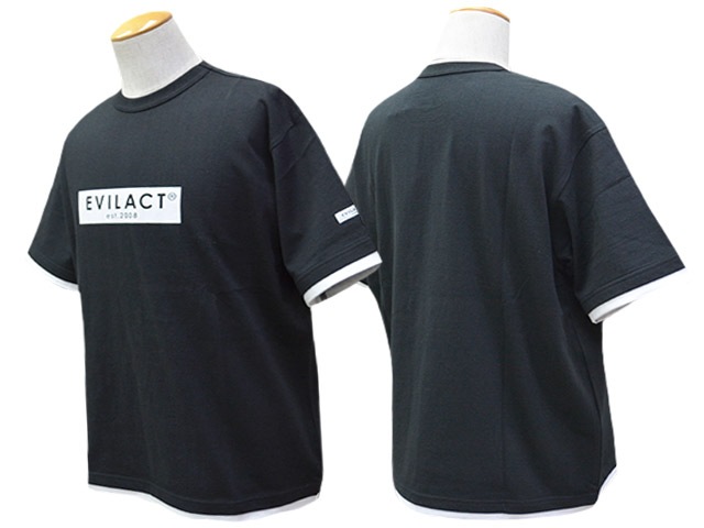 ��2����EVILACT/�����֥륢���ȡ�2025SS��Layerd S/S Tee/�쥤�䡼�ɥ��硼�ȥ��꡼��Tee��(EA25-ACT1-T07)