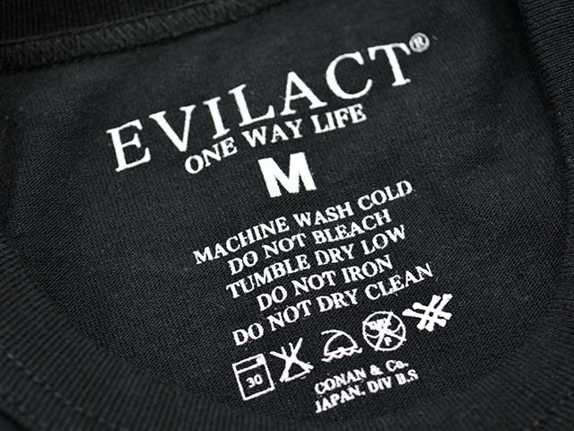 ��2����EVILACT/�����֥륢���ȡ�2025SS��Layerd S/S Tee/�쥤�䡼�ɥ��硼�ȥ��꡼��Tee��(EA25-ACT1-T07)