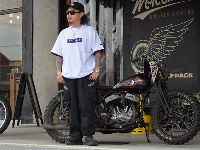 ��2����EVILACT/�����֥륢���ȡ�2025SS��Layerd S/S Tee/�쥤�䡼�ɥ��硼�ȥ��꡼��Tee��(EA25-ACT1-T07)