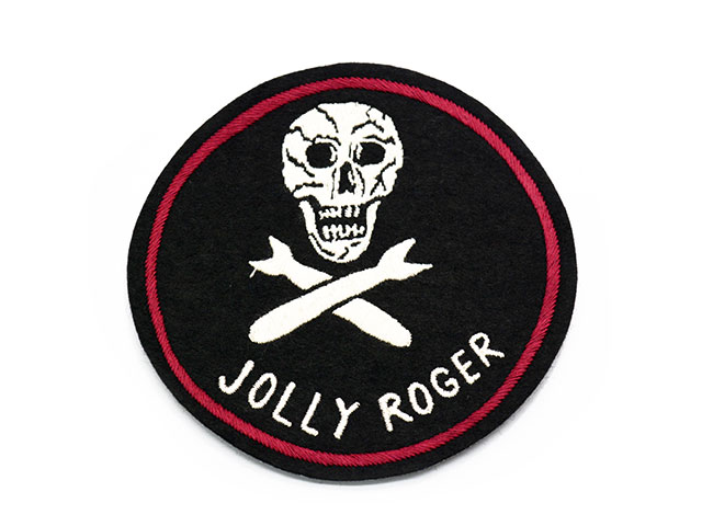 ��FREE WHEELERS/�ե꡼�ۥ����顼����2025FW��Embroidery Patch��JOLLY ROGER"/����֥������꡼�ѥå��ɥ���꡼�����㡼�ɡ�(2519004)