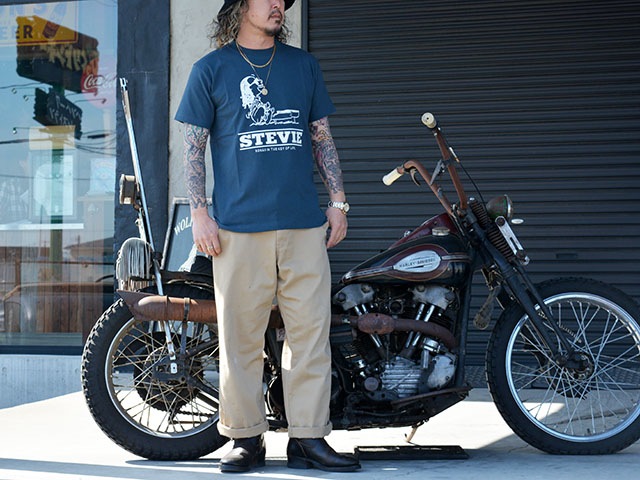 ��3����TONNY/�ȥˡ���2026SS��Homage Graphic S/S Tee��STEVIE��/���ޡ����奰��ե��å����硼�ȥ��꡼��Tee�ɥ��ƥ����������ɡ�(FRP-0017)