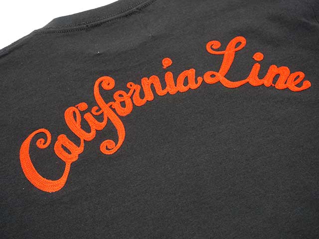 (50% OFF)��5����CALIFORNIA LINE/����ե���˥��饤���2023SS��Chain Embroidery Crew Neck Pocket Tee/�������󥨥�֥������꡼���롼�ͥå��ݥ��å�Tee��